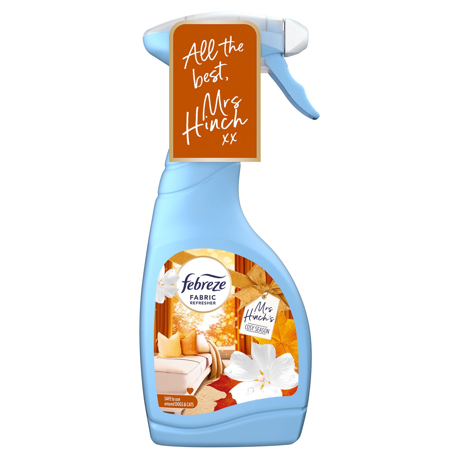 Best Febreze Fabric Spray Cosy Season 500ml | High Quality Cleaning Product Online - Product Image Best Febreze Fabric Spray Cosy Season 500ml | High Quality Cleaning Product Online - Product Image